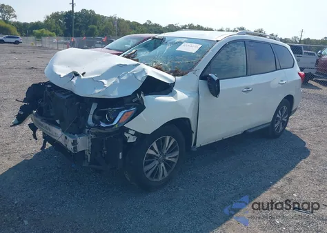 2017 Nissan Pathfinder Sv из США, поврежденный, VIN 5N1DR2MN7HC696788